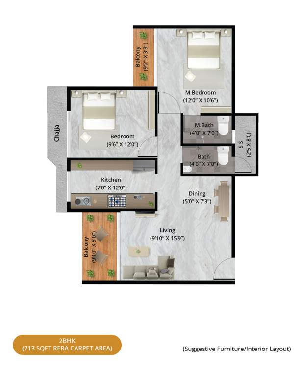  jewel of panvel phase i Floor Plan Floor Plan