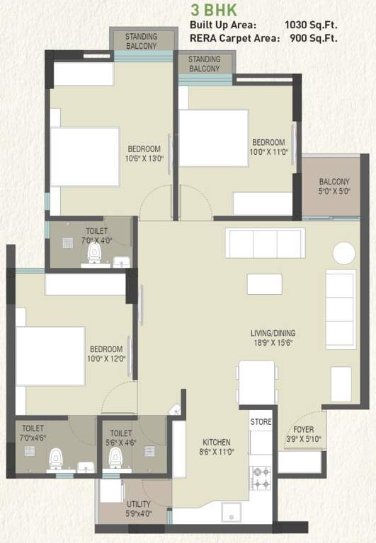  unity trinity dignity ii Floor Plan Floor Plan