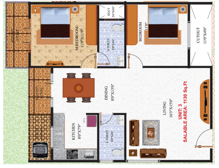 Floor Plan green heights Floor Plan Floor Plan