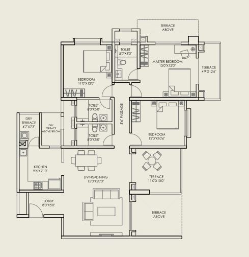  24k sereno building a Floor Plan Floor Plan
