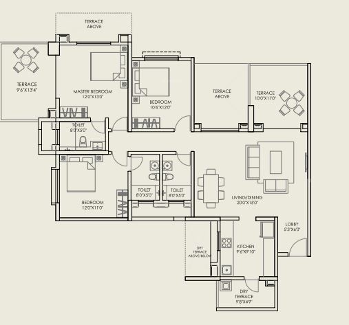  24k sereno building a Floor Plan Floor Plan
