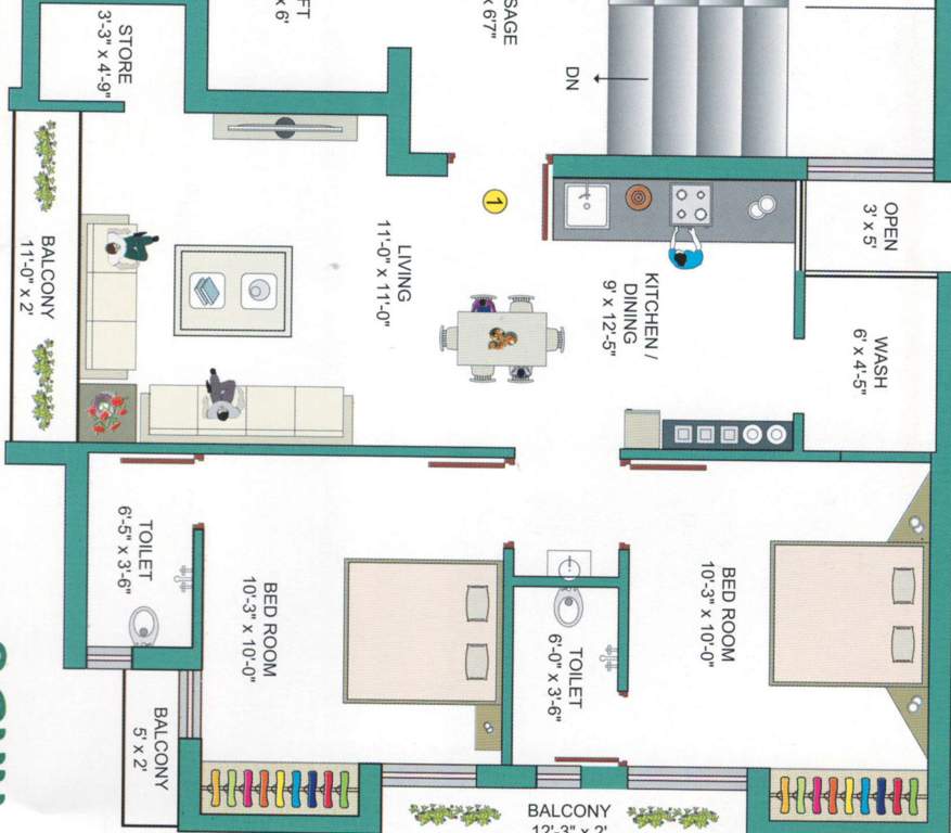  opera elegance Floor Plan Floor Plan