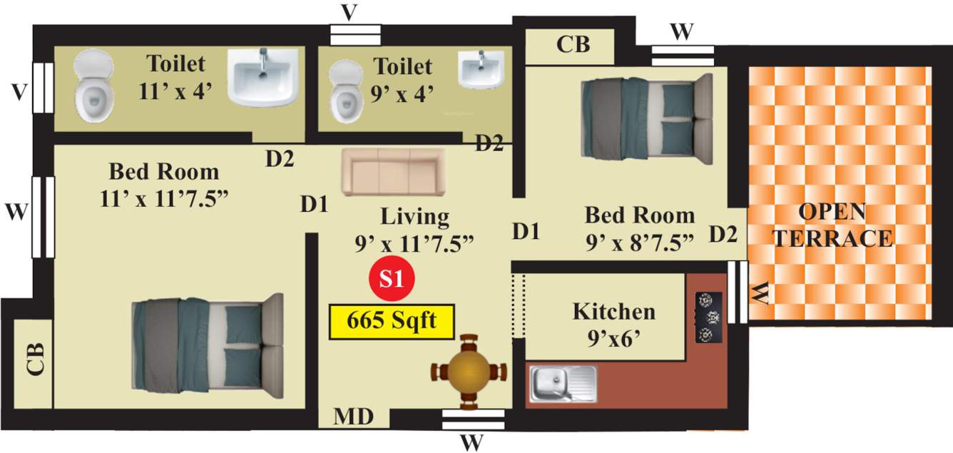  aadhana Floor Plan Floor Plan