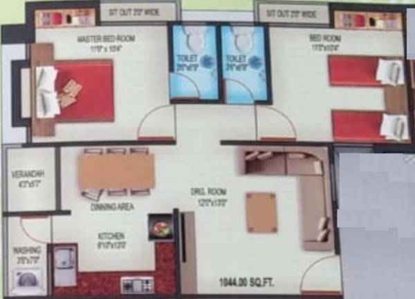  meghani-heights Floor Plan Floor Plan