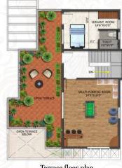 Terrace Floor Plan shriram-chirping-grove-1 Floor Plan Terrace Floor Plan