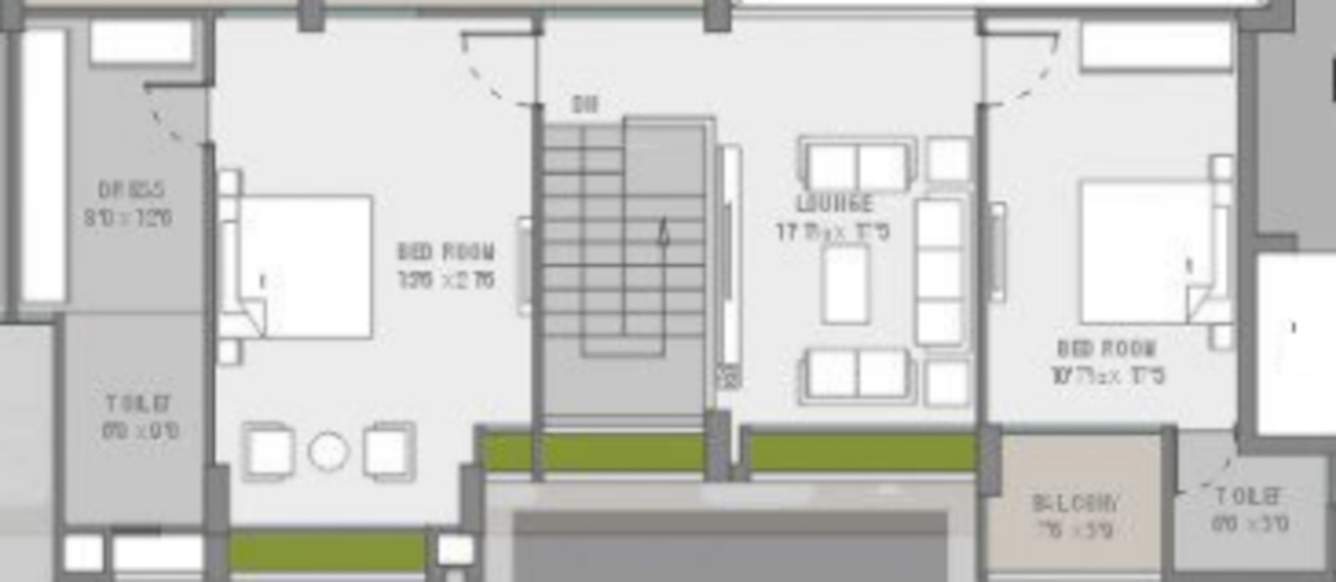  keystone 72 Floor Plan Upper Level Duplex Plan