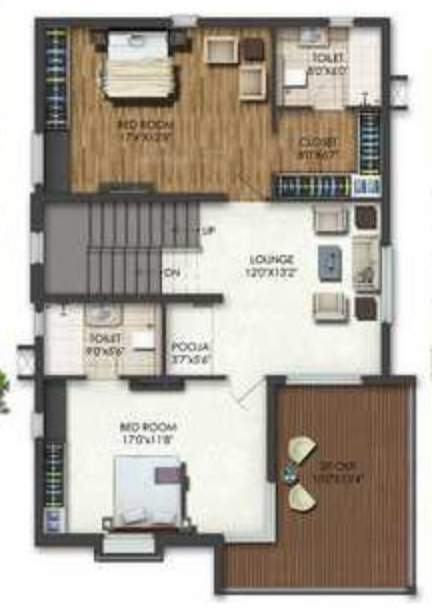 kanopy lotus Floor Plan First Floor Plan