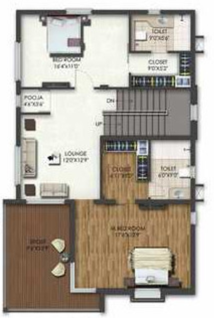 kanopy lotus Floor Plan First Floor Plan
