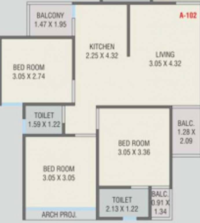 shubham resicom Floor Plan Floor Plan