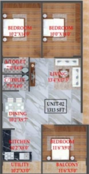  sindu-residency Floor Plan Floor Plan