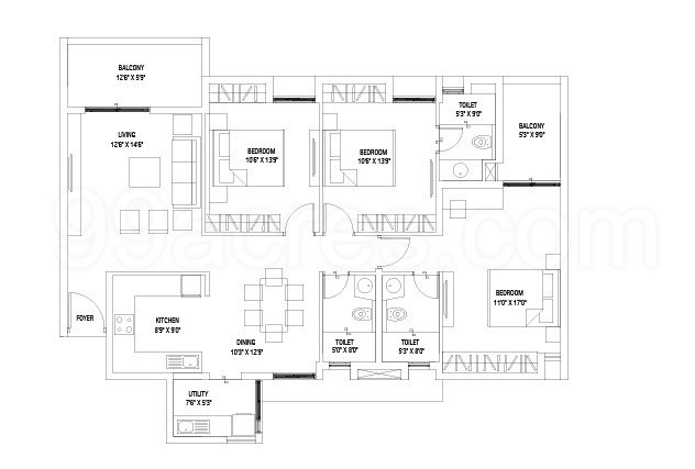  the parksyde Floor Plan Floor Plan