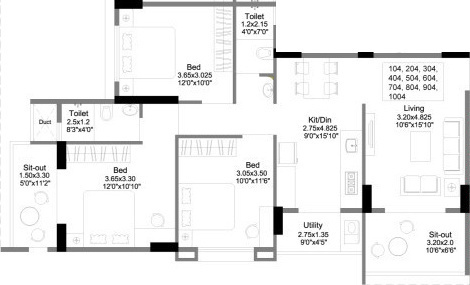  the crest Floor Plan Floor Plan