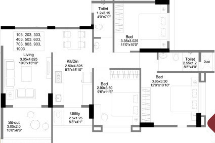  the crest Floor Plan Floor Plan