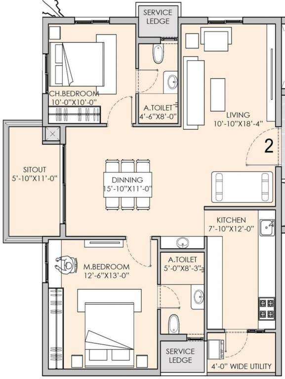  tribhuja Floor Plan Floor Plan