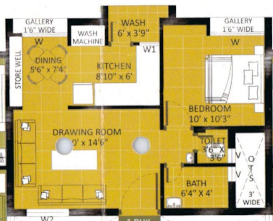  madhuban residency 1 Floor Plan Floor Plan