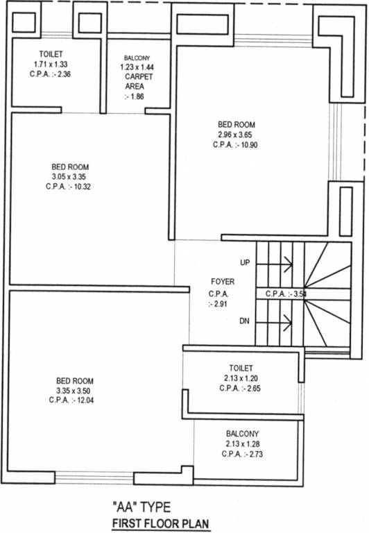 rang fortune Floor Plan First Floor Plan