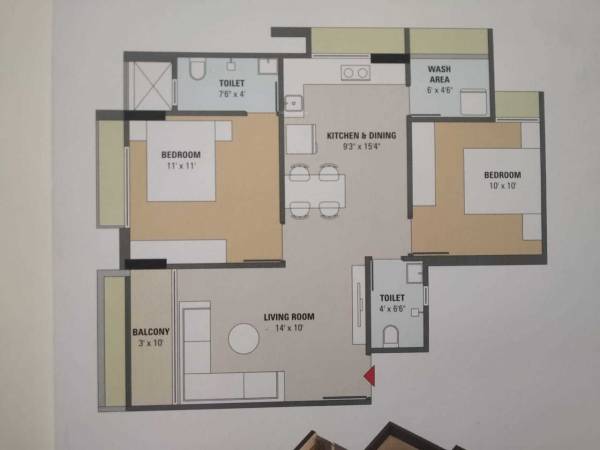  shyam-one40 Floor Plan Floor Plan