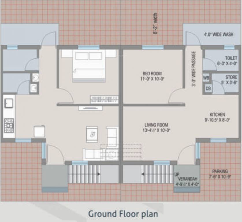 Ground Floor Plan aagam residency Floor Plan Ground Floor Plan