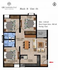  samskruthi Floor Plan Floor Plan