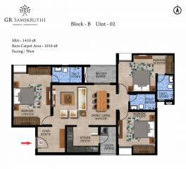  samskruthi Floor Plan Floor Plan