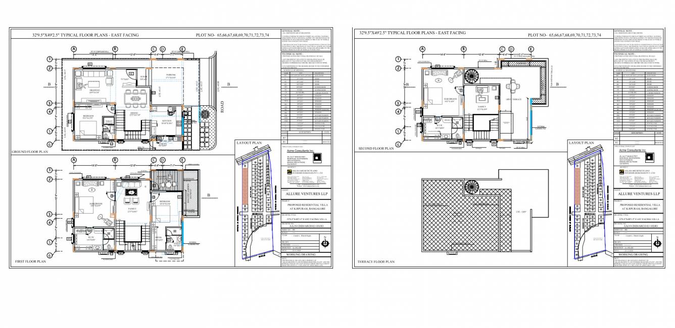  allure one villas Floor Plan Floor Plan