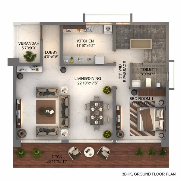  my-element Floor Plan Ground Floor Plan