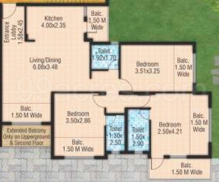  greens-phase-3 Floor Plan Floor Plan