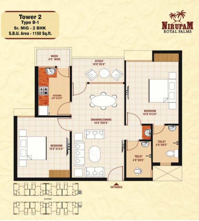 Floor Plan royal palms Floor Plan Floor Plan