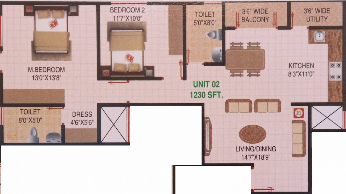 Floor Plan sri sai wings 3 Floor Plan Floor Plan