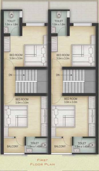  shashwat-bliss Floor Plan First Floor Plan