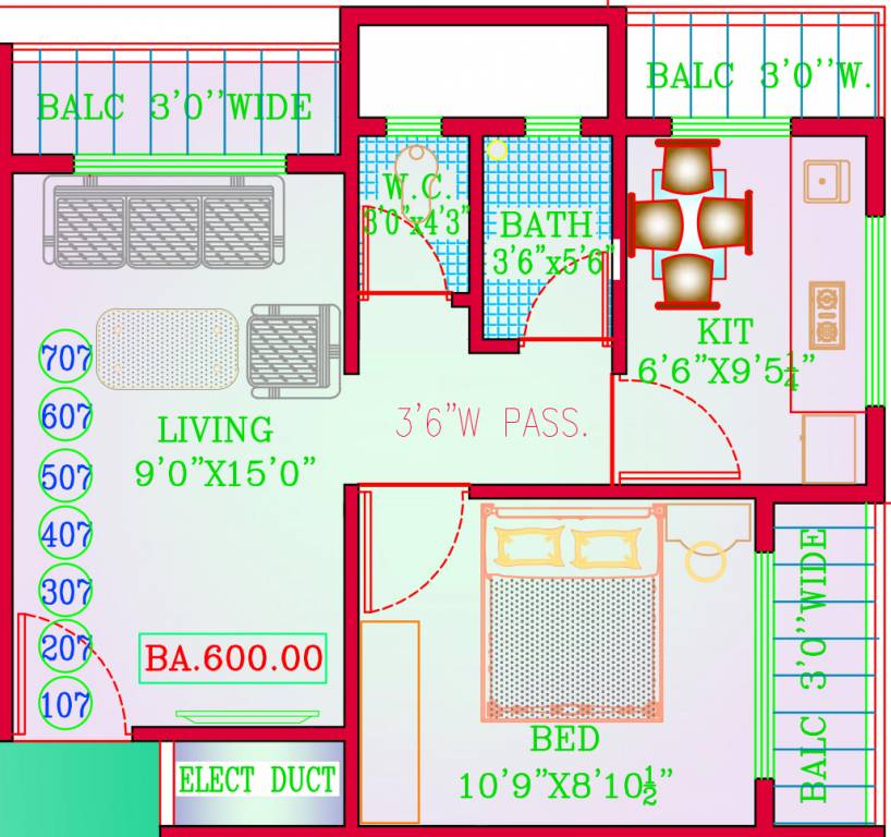  dhanashree heights Floor Plan Floor Plan