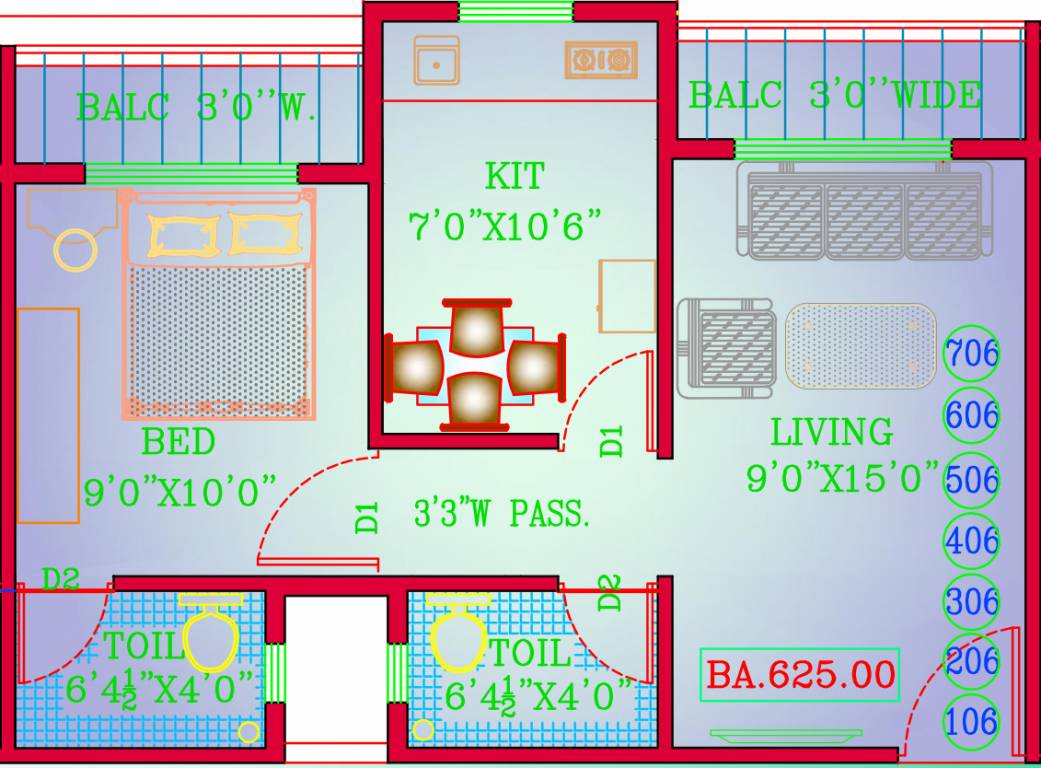 dhanashree heights Floor Plan Floor Plan