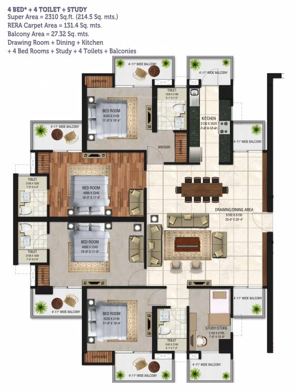  one Floor Plan Floor Plan