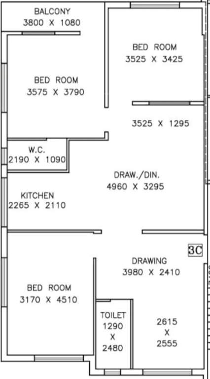  apartment Floor Plan Floor Plan