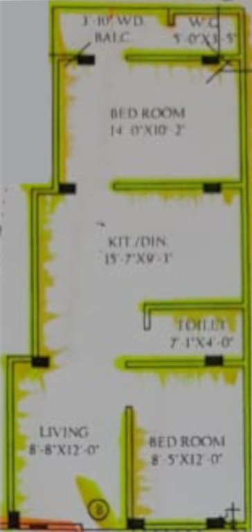  apartment 2 Floor Plan Floor Plan
