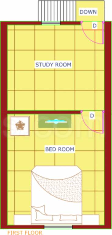 First Floor Plan krishna park Floor Plan First Floor Plan