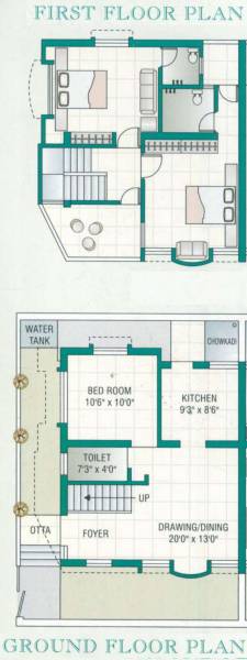  nilamber-bungalows Floor Plan Floor Plan