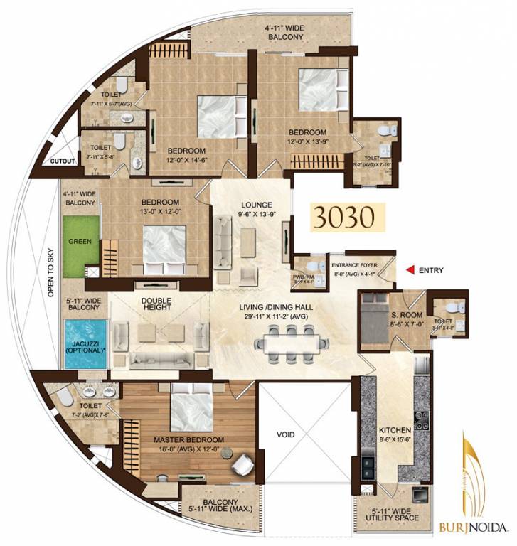 burj Floor Plan Floor Plan