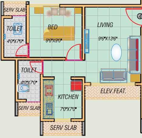  apartment Floor Plan Floor Plan