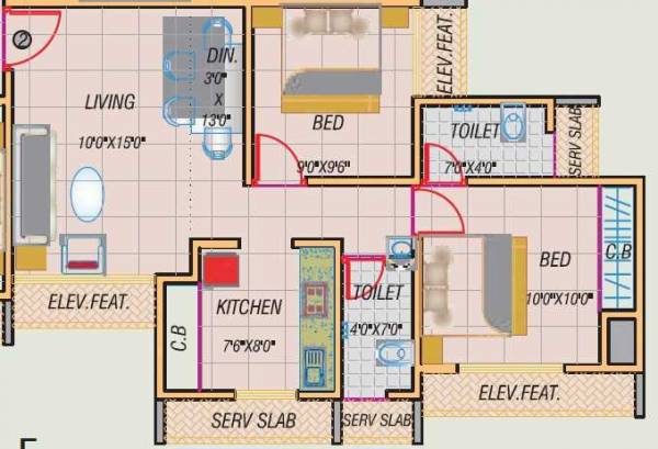  apartment Floor Plan Floor Plan