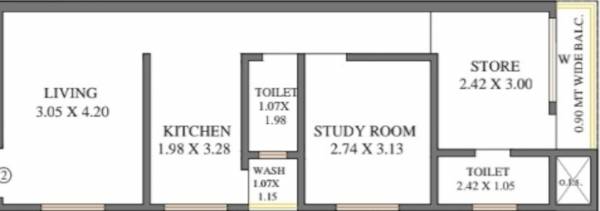  ravipushpa-apartment Floor Plan Floor Plan