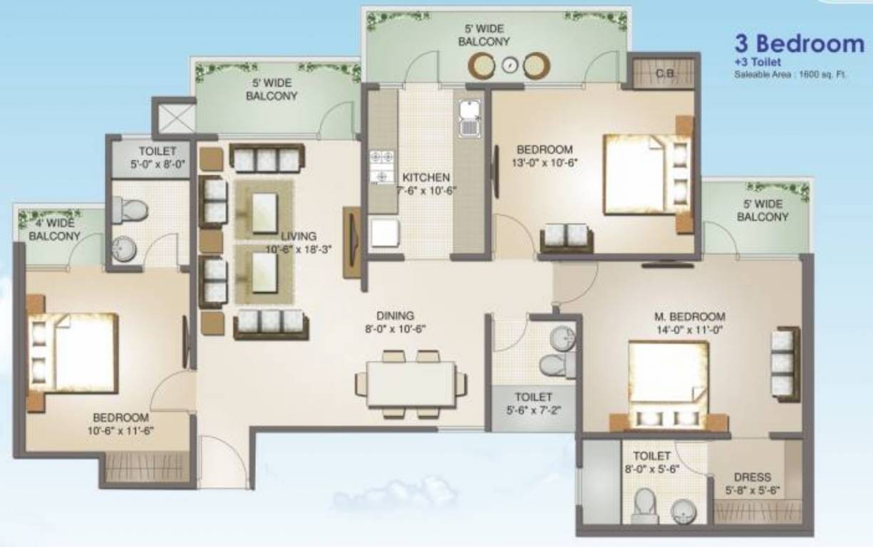 Floor Plan golf avenue 2 Floor Plan Floor Plan