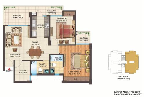Floor Plan the-express-park-view-ii-low-rise-apartments Floor Plan Floor Plan