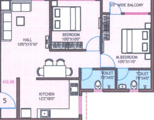  dev-tapovan-residnecy-b-building Floor Plan Floor Plan