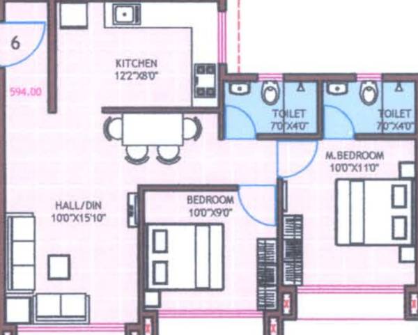  dev-tapovan-residnecy-b-building Floor Plan Floor Plan