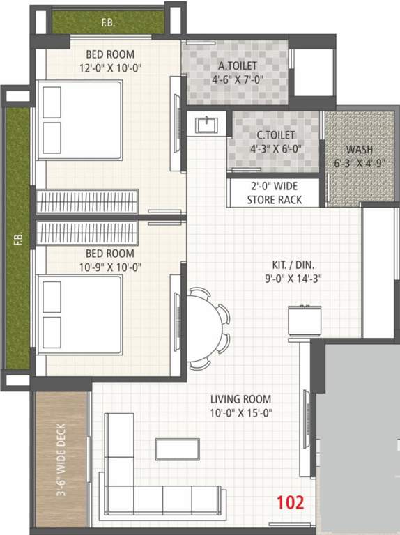  upavan Floor Plan Floor Plan