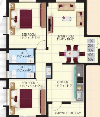 Floor Plan the-vivanta Floor Plan Floor Plan