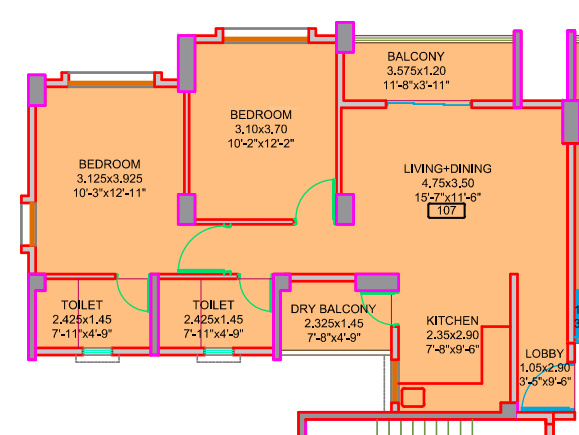  the cliff garden Floor Plan Floor Plan