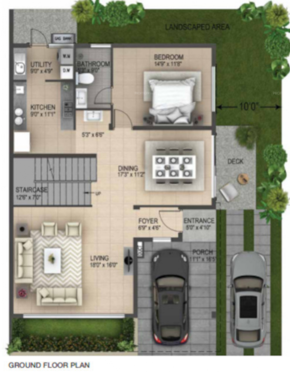 cosmos Floor Plan Ground Floor Plan