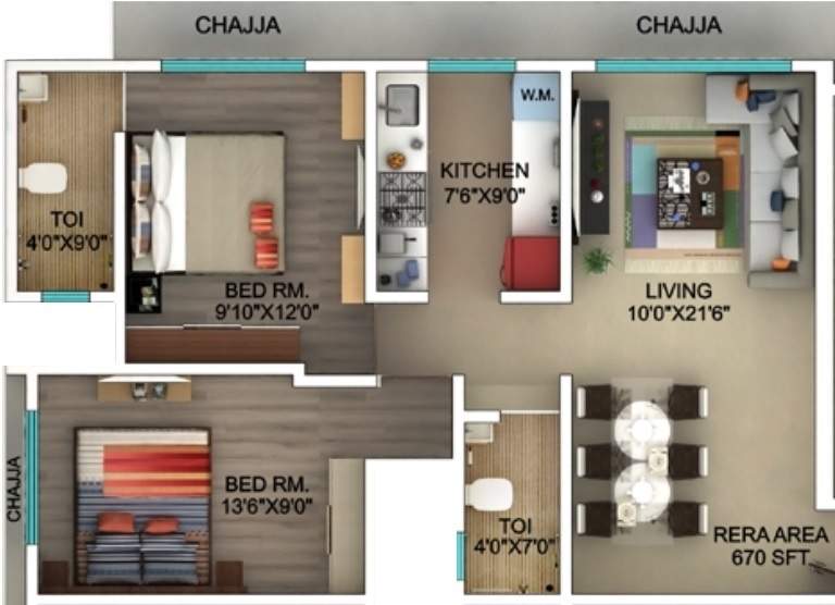  rajdhani Floor Plan Floor Plan